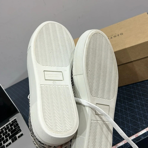 Sister  x Soeur Leyla Snake Platform Sneaker New in Box - Picture 9 of 11